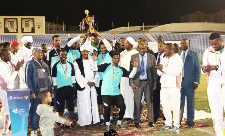 السهم يفوز بكاس السفارة السودانية للاستقلال بالكويت
