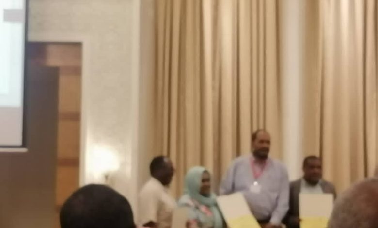 وحدة الدعم العالمي لتقوية النظام الصحي تكرم وزارة صحة سنار