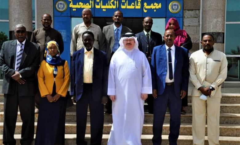 مدير جامعة الرباط  يستقبل سفير مملكة البحرين لدى السودان