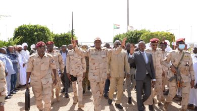 حميدتي يصل نيالا حاضرة ولاية جنوب دارفور 