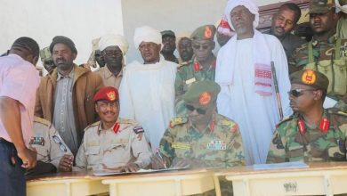 توقيع وثيقة التعايش السلمي ووقف العدائيات بمنطقة ابو قمرة