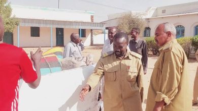 قافلة من هيئة النظافة بجنوب دارفور لبليل