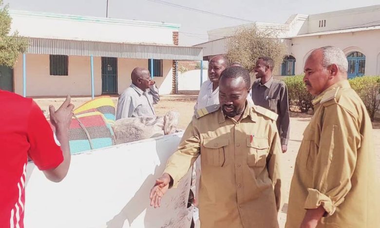 قافلة من هيئة النظافة بجنوب دارفور لبليل