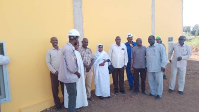 وزير المالية بالنيل الأبيض تشهد التشغيل التجريبي لمحطة مياه كوستي الجديدة