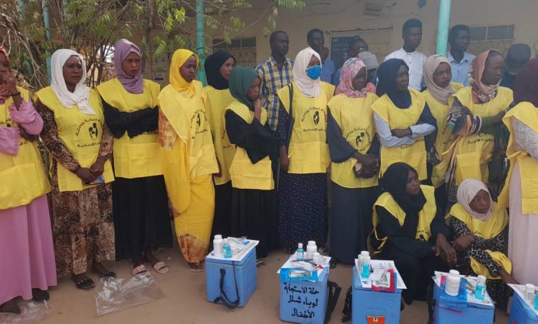 تدشين حملة تطعيم شلل الاطفال بجنوب دارفور