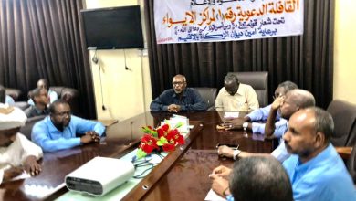 زكاة النيل الأزرق تسير قافلة لدور الإيواء