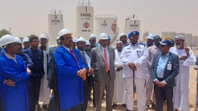 افتتاح المنظومه الجديدة لخط الانابيب بعطبرة