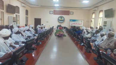 والي نهر النيل يلتقي قيادات الرزيقات