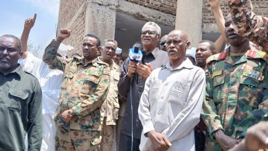 والي القضارف يخاطب المستنفرين